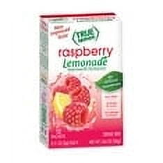 True Lemon Raspberry Lemonade Drink Mix Powder No Artificial Sweeteners 1.06 oz 10 Count (Pack of 6)