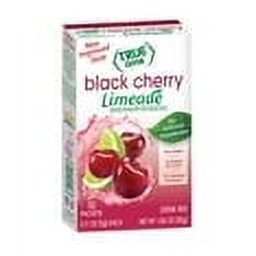 True Lime Black Cherry Limeade Drink Mix Powder No Artificial Sweeteners 1.06 oz 10 Count (Pack of 6)