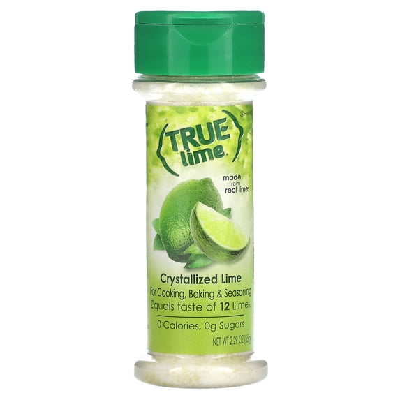 True Citrus True Lime, Crystallized Lime, 2.29 oz (65 g)