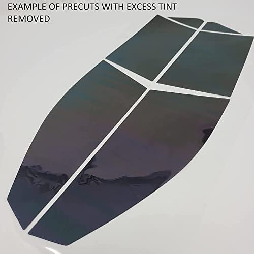 True Line Automotive Precut Car Window Tint Compatible with Ford Focus Sedan 2012-2018 - 20% All Side and Back Windows - Window Tint Film - Pre Cut Window Tint for Car Windows - Ti