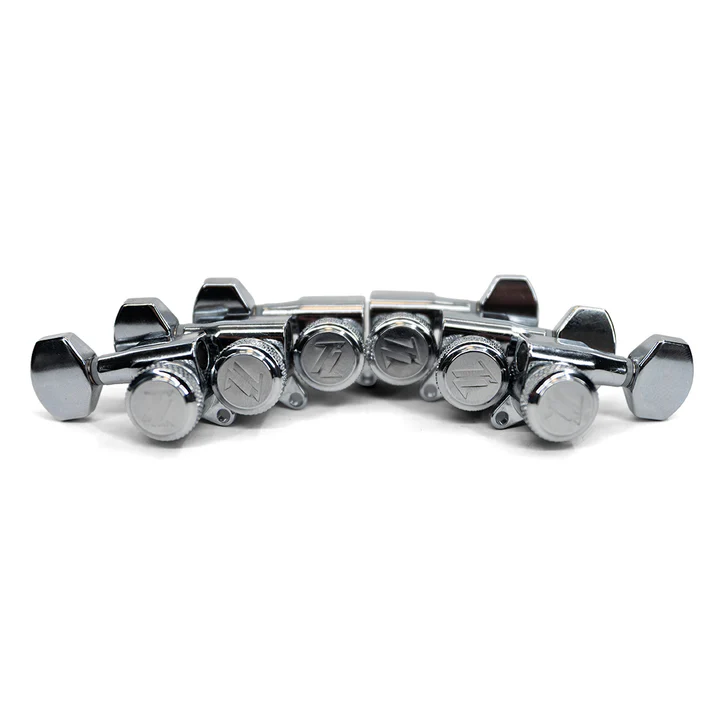 True-Lok Mini Modern Style Locking Tuners - 3x3, Chrome