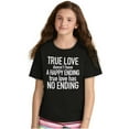 thumbnail image 1 of True Love Quote Cute Valentines Day Girls Kids T Shirt Tees Teen Brisco Brands S, 1 of 6