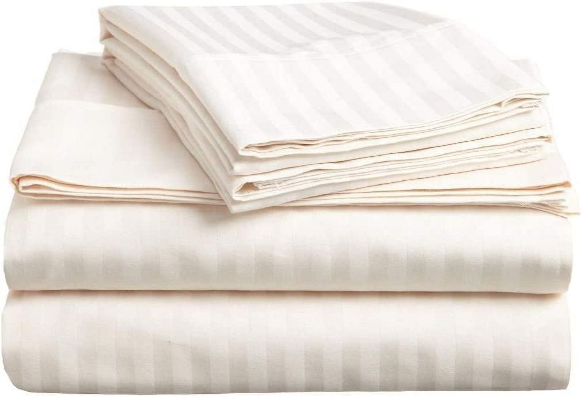 True Luxury Pure Heavy Rich Pima Cotton 6Piece Bed Sheets Set Queen