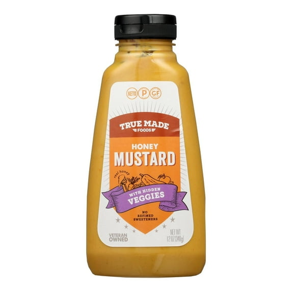 True Made Foods Honey Mustard Hidden Veggies 12 oz (Pack of 6)