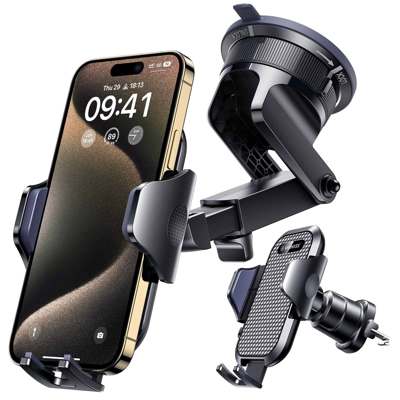 Permanent Mobile Phone Fleet Mount X-Grip for Apple iPhone XR (43562)