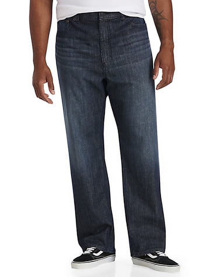 STRAIGHT LEG LOOSE FIT JEANS