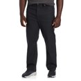 thumbnail image 1 of True Nation by DXL Men's Big and Tall Black Loose-Fit Stretch Jeans Black 44 x 32, 1 of 5