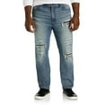 thumbnail image 1 of True Nation by DXL Men's Big and Tall Worn-in Rip and Repair Tapered-Fit Jeans Worn to Pieces 42 x 28, 1 of 6