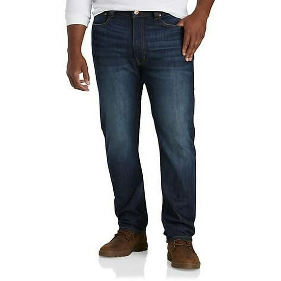 Tapered-Fit Stretch Jeans Murphy Blue Eco 44 x 28