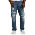 thumbnail image 1 of Out Late Rip and Repair Athletic-Fit Jeans Out Late Blue 48 x 28, 1 of 7