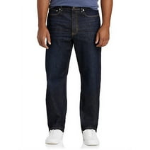 True Nation by DXL Men's Big and Tall Refined Blue Relaxed-Fit Jeans Refined Blue x