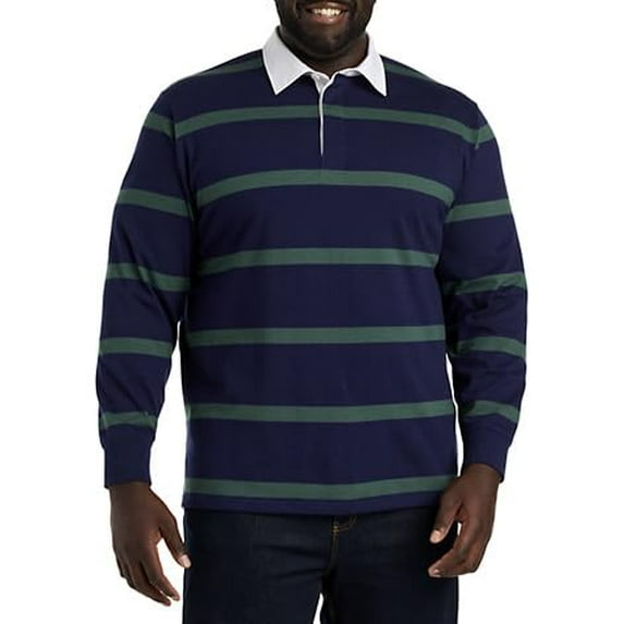 Rugby Polo Shirt Blue Multi 6XLT