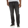 thumbnail image 1 of Washed Black Athletic-Fit Stretch Jeans Black 56 x 28, 1 of 8