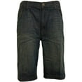 thumbnail image 1 of True Nations Men's Big and Tall Relaxed Fit Straight Leg Jean Denim Shorts Dark Wash, 58, 1 of 2