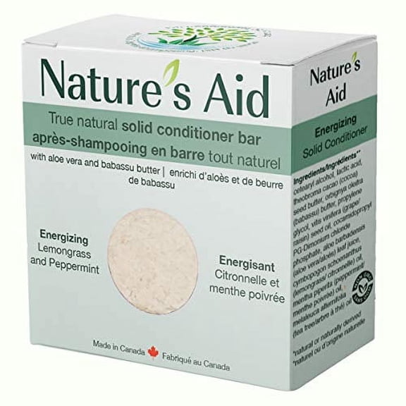 True Natural Solid Conditioner Bars (Energizing with Lemongrass & Peppermint)