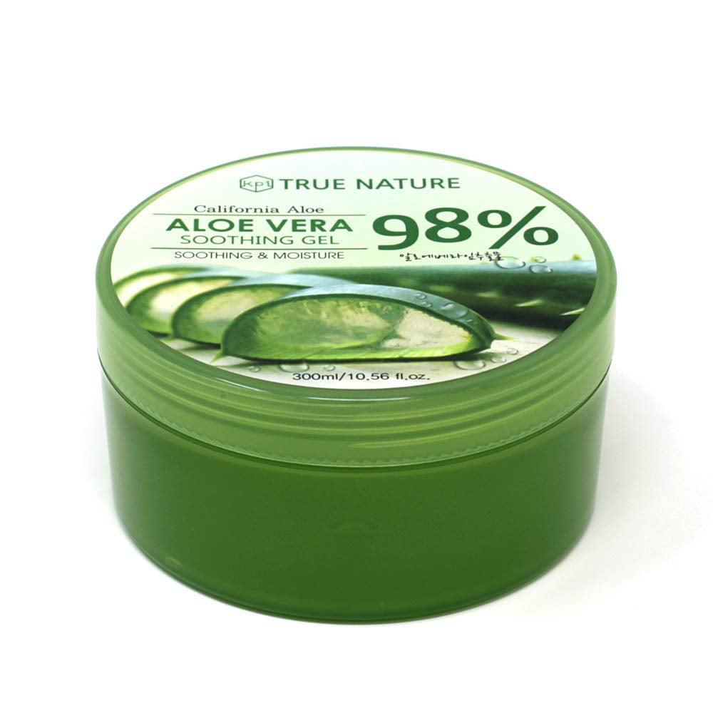 True Nature Soothing & Moisture 98 Aloe Vera Gel face moisturizer body