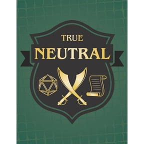 True Neutral: RPG Themed Mapping and Notes Book - Dark Green Theme Paperback 1790645727 9781790645725 PuddingPie Notebooks