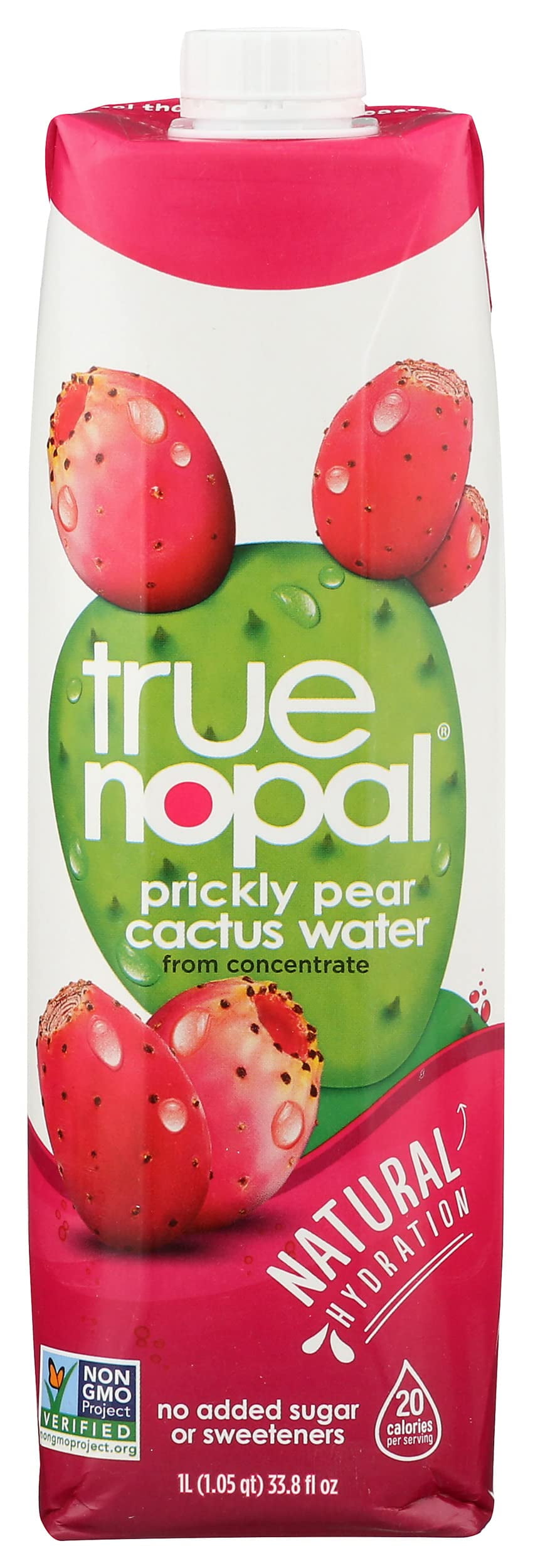 True Nopal Cactus Water, 33.8 Ounce -- 12 per case.