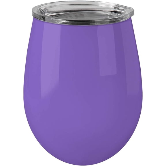 True North Stainless Steel Insulated Tumbler with Lid, 12 oz (Beach Lavender)