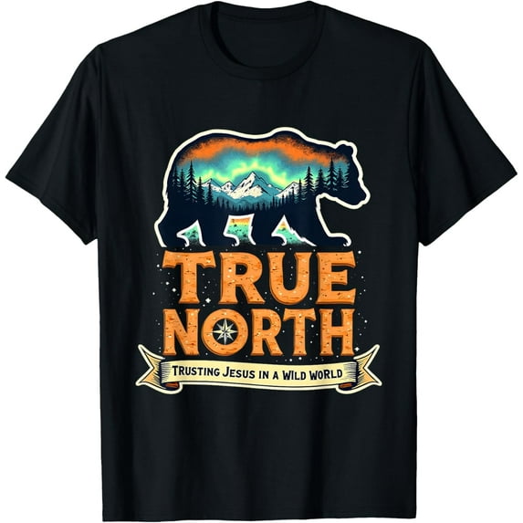 True North Vbs 2025 Christian Trusting Jesus Wilderness T-Shirt Unisex S-5XL Hot Trending Shirt, Vintage Birthday Gift