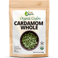 thumbnail image 1 of True Organic Ceylon Cardamom Whole Pods, 3.5 Ounces, USDA Organic & Kosher Certified, 1 of 8