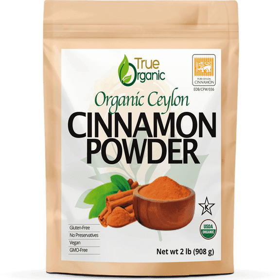 True Organic Cinnamon Powder 32 Oz