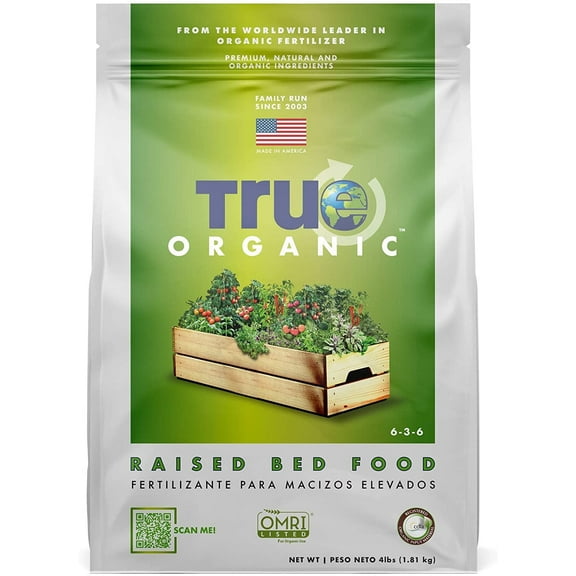 True Organic Granular Raised Bed Plant Food, 4lbs