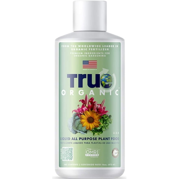 True Organic (#R0017) All Purpose Concentrate Liquid Plant Food, 16 fl oz