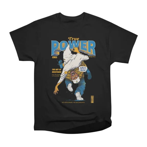 True Power Magazine T-Shirt Tee Gift For Him Merch For Her Apparel For Friend