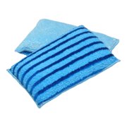 True Power - Magic Microfiber Cleaning Scrubbing Dishwasher Sponges - Blue Pack of 2