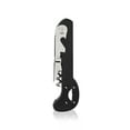 thumbnail image 1 of True Recoil Corkscrew Wine Opener, Manual Bottle Opener Dinner Party, Black, 1 of 5