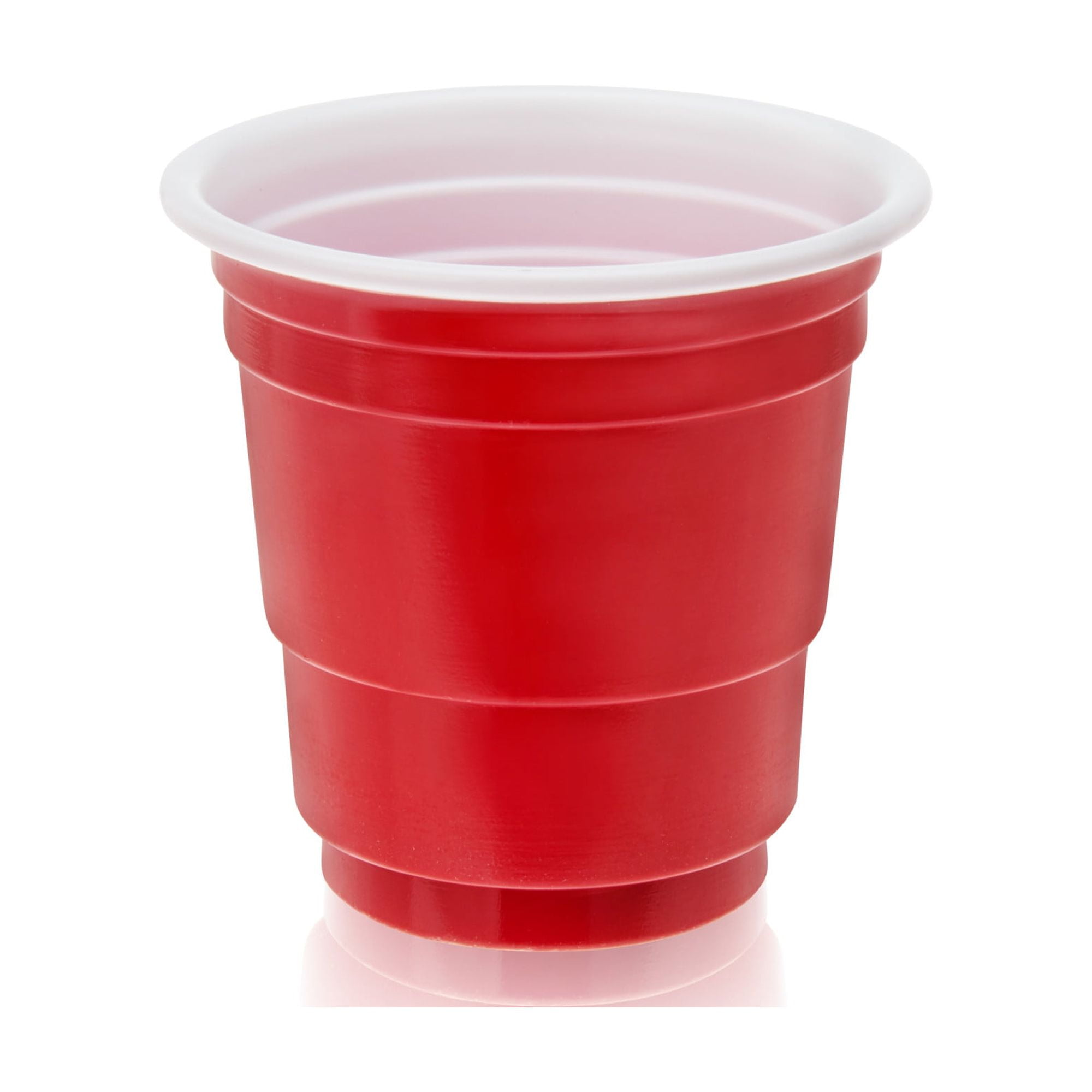 200 PC Bulk Red Party Cup BPA-Free Plastic Shot Glasses 1.5 oz