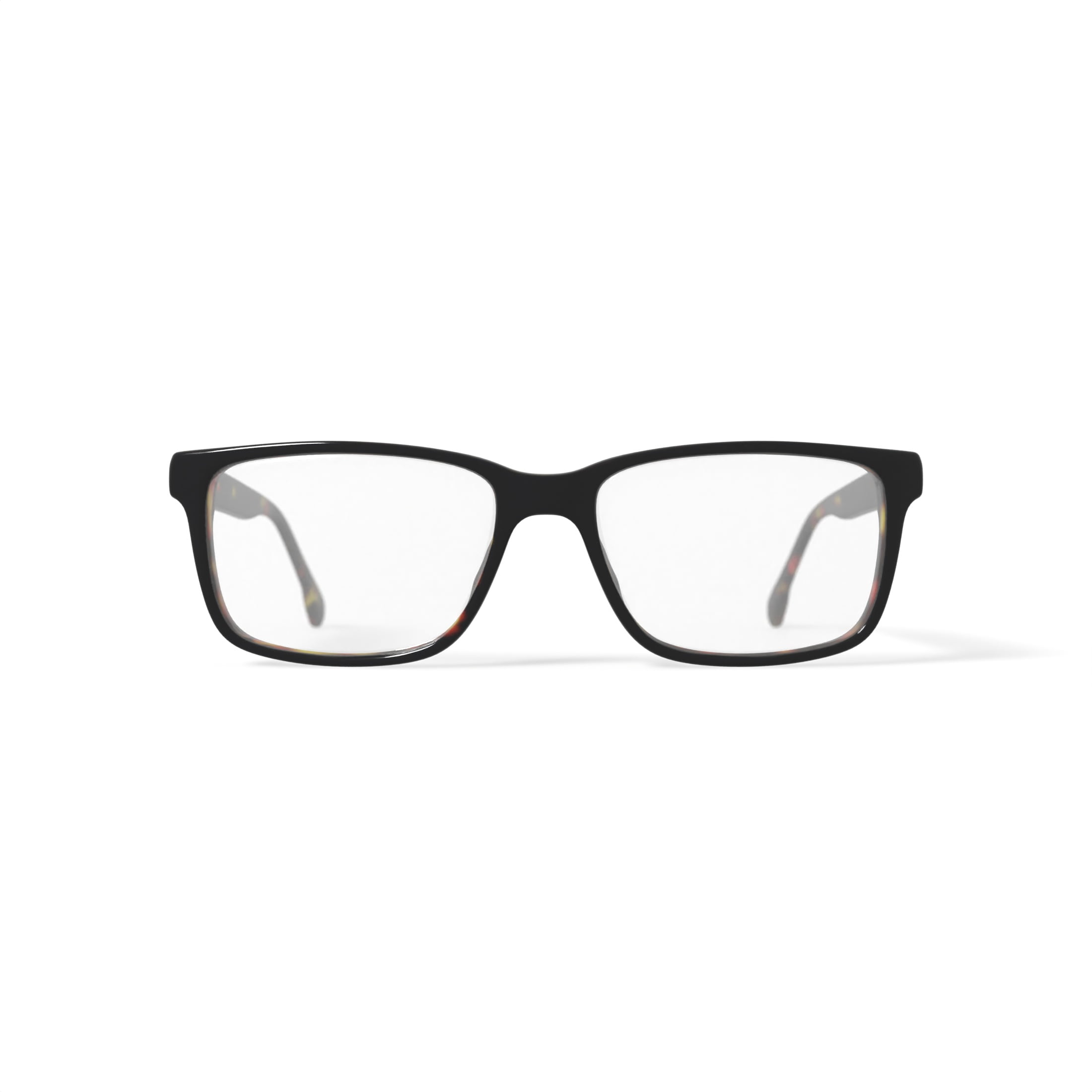 True Religion Men's Duke Rectangular Prescription Eyeglasses with Case, Navy