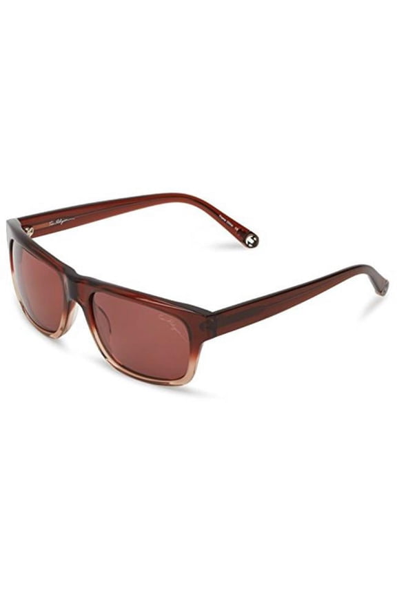Sunglasses Jamie Rectangular Sunglasses,Brown & Light Brown,55 mm