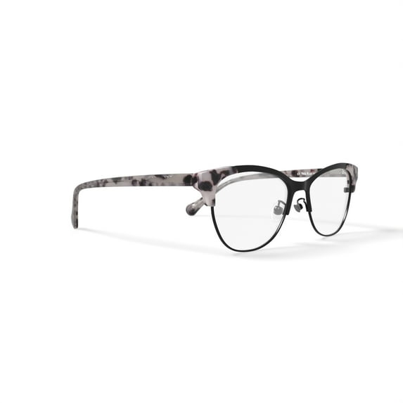 True Religion Women's Teacup Eyeglasses, Maya, Black, with Case
