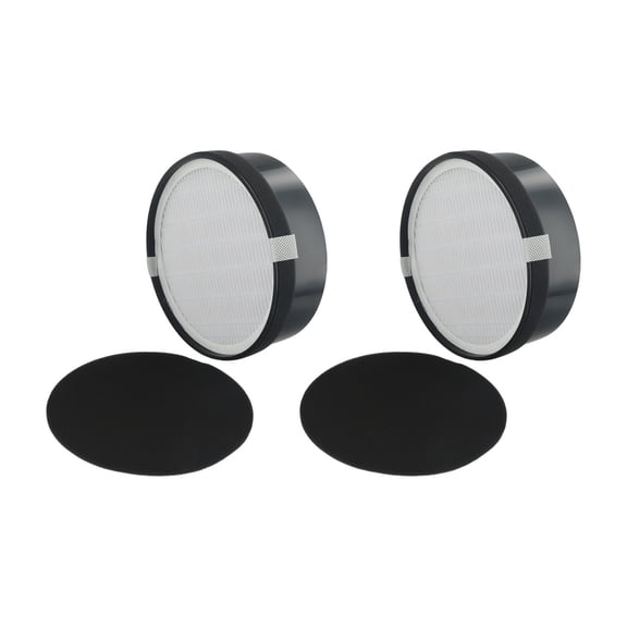 True Replacement Filter for LV-H132 and H132-RF, 2-Pack, Includes Activated Carbon Filters, Plastic Material, Easy-to Install for Home Vacuum Cleaner Use