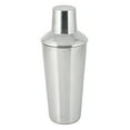thumbnail image 1 of True Retro Cocktail Shaker with Jigger Cap and Strainer Home Bar Gifts 34oz, 1 of 5