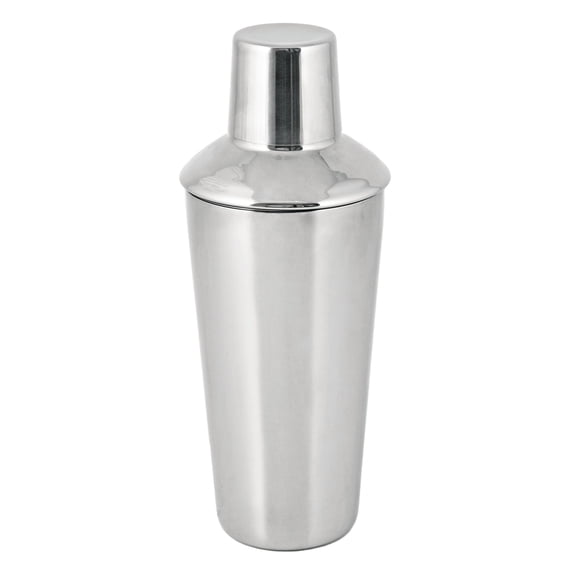 True Retro Cocktail Shaker with Jigger Cap and Strainer Home Bar Gifts 34oz
