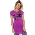 thumbnail image 1 of True Rock Jr Women's Coco Made Me Do It Long T-Shirt (Magenta/Black, Large), 1 of 2