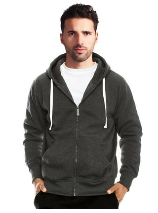 Mens zip shop up hoodies walmart