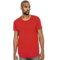 thumbnail image 1 of True Rock Men's Eagle Textured Panel & Side Zip T-Shirt (Red, X-Large), 1 of 4