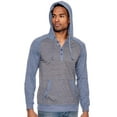 thumbnail image 1 of True Rock Men's Lightweight Pullover Hoodie (Charcoal/Navy 7704, Small), 1 of 2