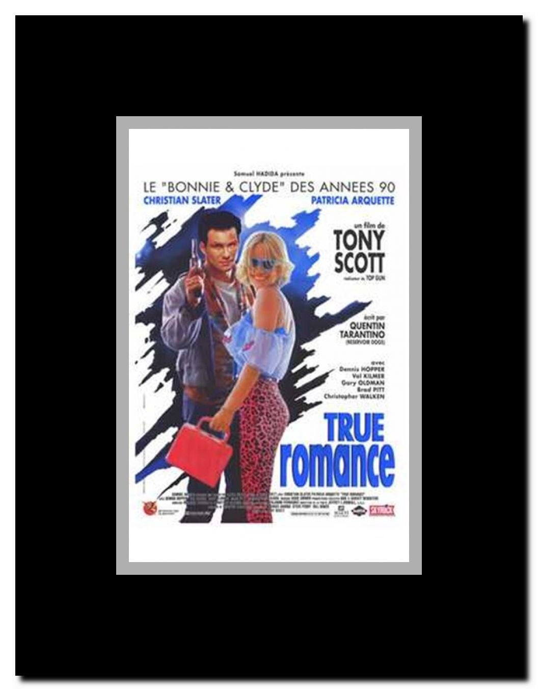 True Romance Framed Movie Poster