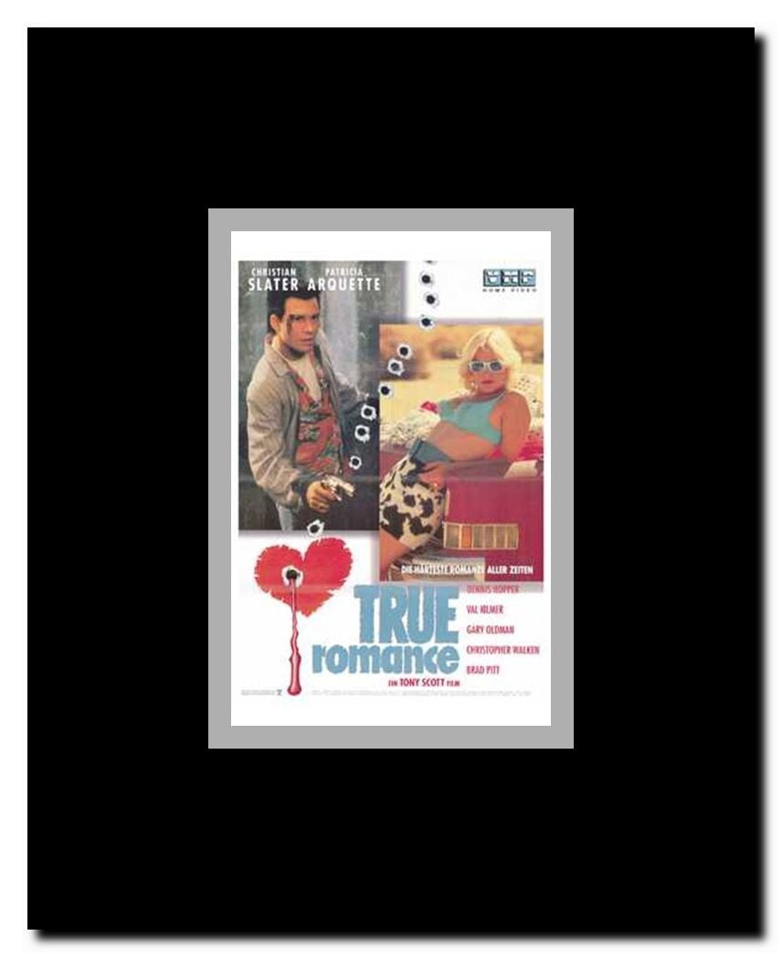 True Romance Framed Movie Poster