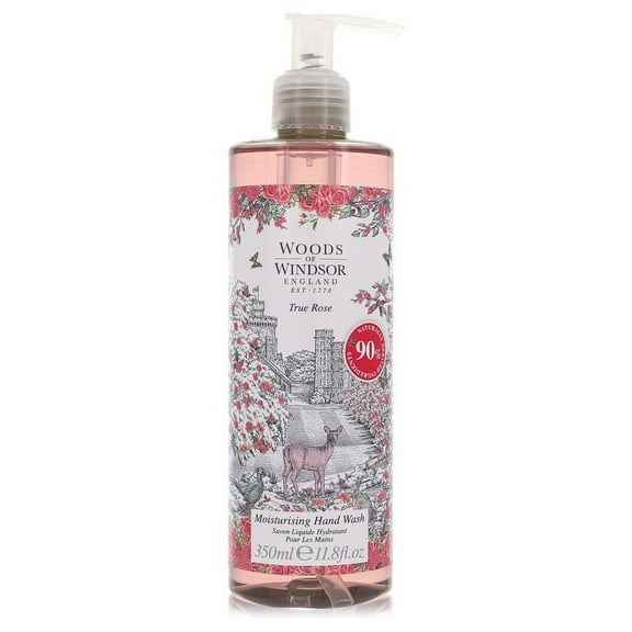 Woods of Windsor True Rose by Woods of Windsor, 11.8 oz Moisturising Hand Wash for Women