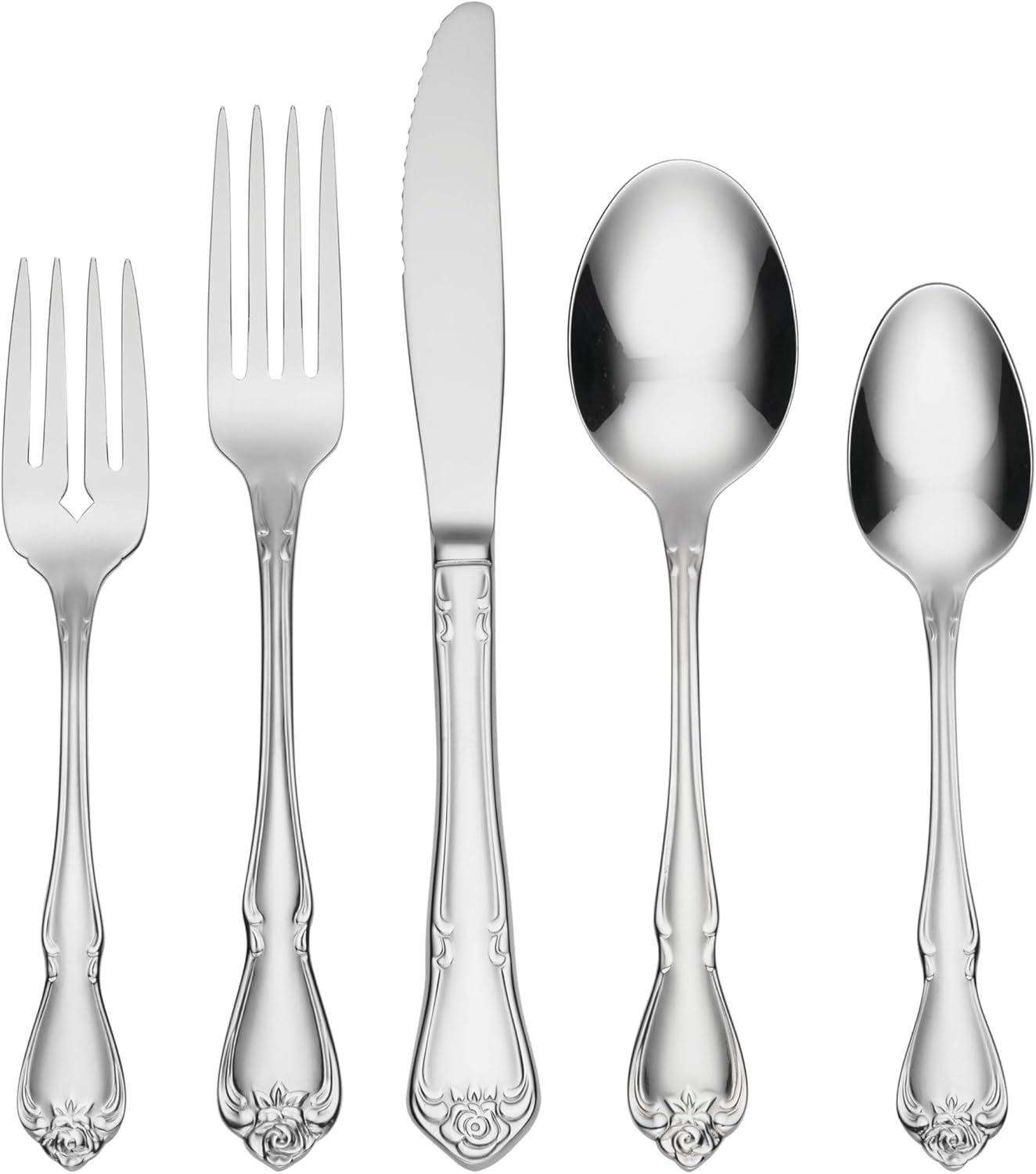 Pfaltzgraff Pfaltzgraff Vienna 20-Piece Stainless Steel Flatware Set, Service for 4
