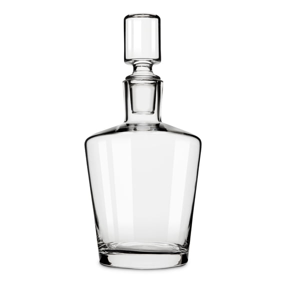 True Rothwell Liquor Decanter for Whiskey, Bourbon, Scotch, Home Bar, 36oz