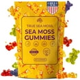 thumbnail image 1 of TrueSeaMoss Sea Moss Gummies – Immune Support, Energy Boost, Skin & Hair Health, Detox with Magnesium, Burdock Root & Bladderwrack – 60 Multiflavor Gummies, Made in the USA, 1 of 8