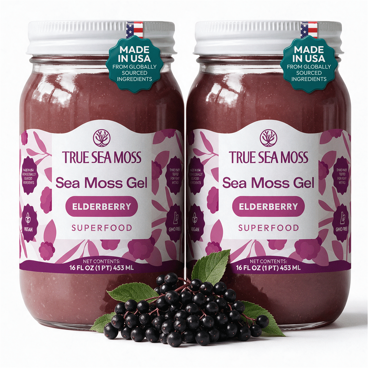 True Sea Moss – Sea Moss Gel – Wildcrafted Seamoss, Fruits