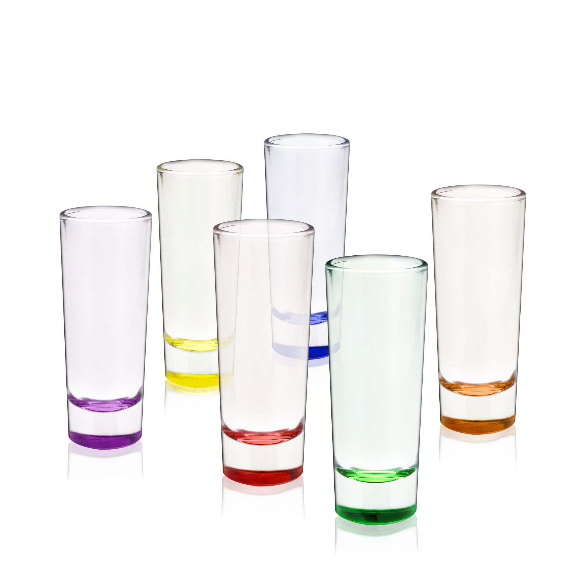 True Shot Glass Shooters, Plain Shot Glasses Perfect for Tequila and Whiskey, Reusable Measuring